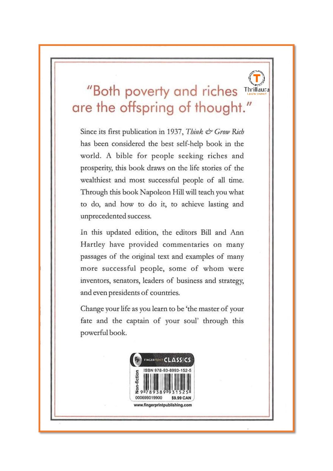 Think and Grow Rich Author:Napoleon Hill